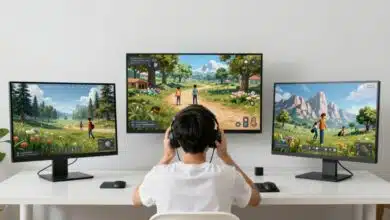 Capa ilustrando jogadores explorando diferentes mundos virtuais de simulação de vida